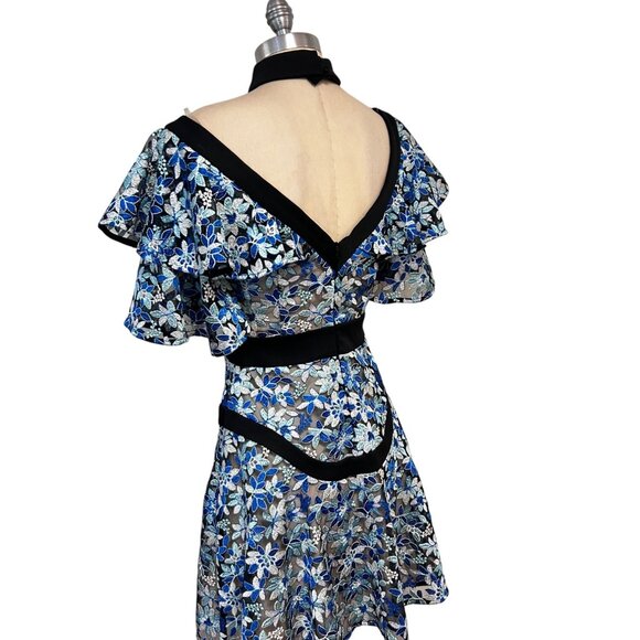 Elliatt Capulet Dress - Blue Size medium Fits Small - Picture 6 of 8